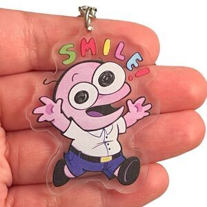Smiling Friends Pim Acrylic Keychain